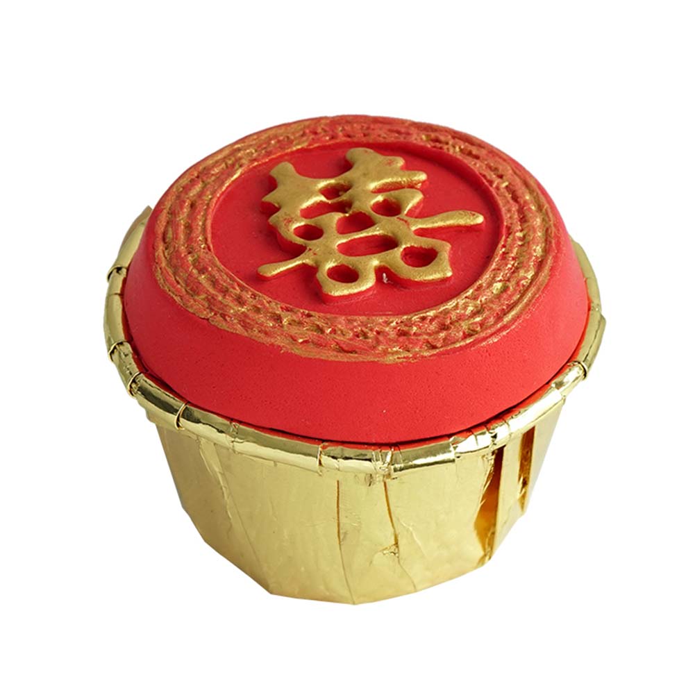 Chinese Style Fake Cupcake Artificial Cake Model Decoration & Props, Happiness
