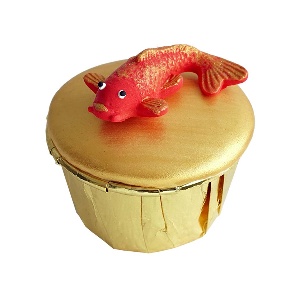 Chinese Style Fake Cupcake Artificial Cake Model Decoration & Props, Carp