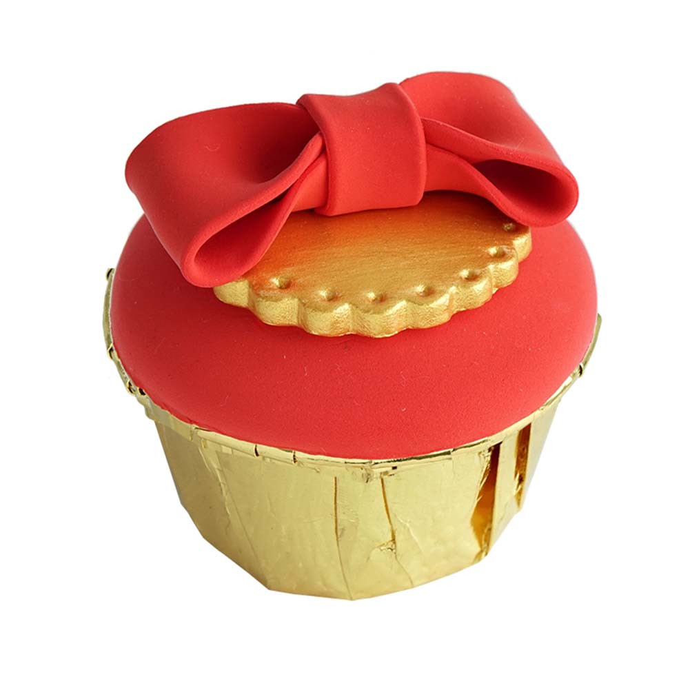 Chinese Style Fake Cupcake Artificial Cake Model Decoration & Props, Bow-Knot
