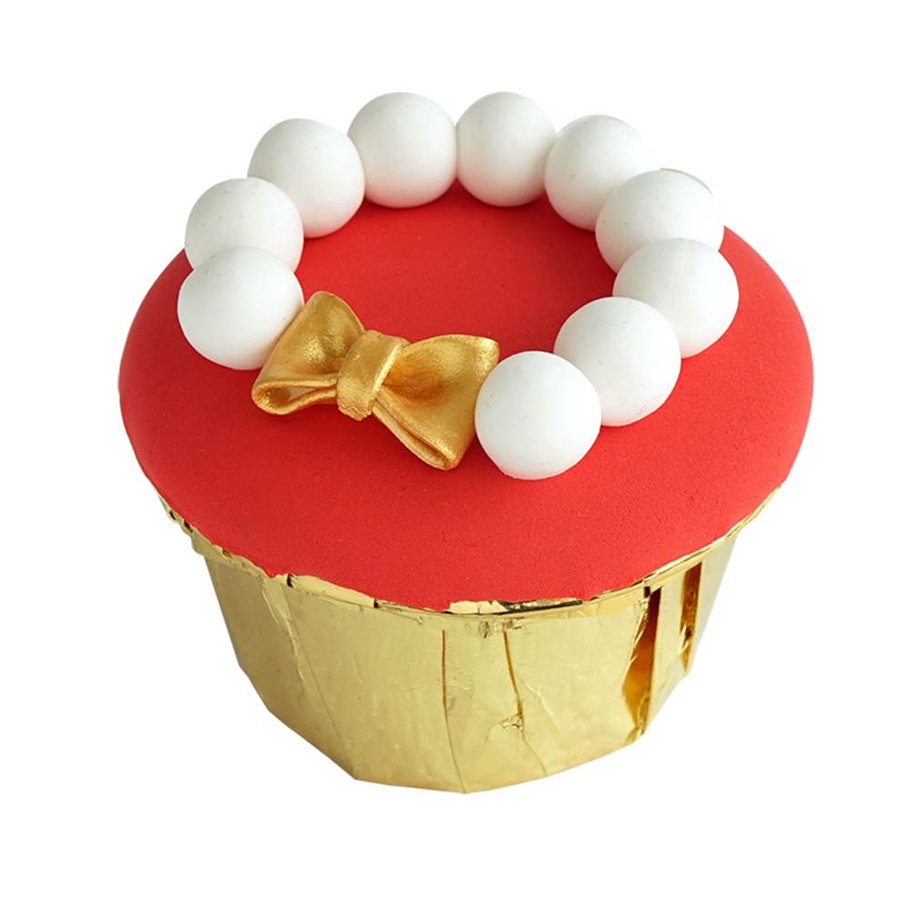 Chinese Style Fake Cupcake Artificial Cake Model Decoration & Props, Necklace