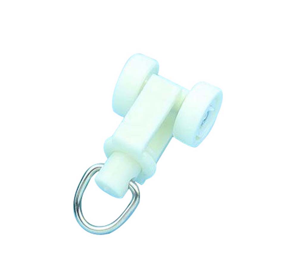 Track Gliders Track Rail Slide Wheels Rollers Window Curtain - H1 - 30 Piece