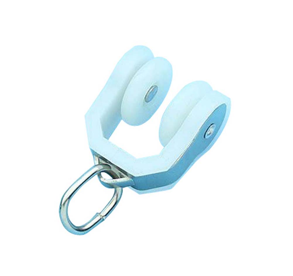 Track Gliders Track Rail Slide Wheels Rollers Window Curtain - A1 - 40 Piece