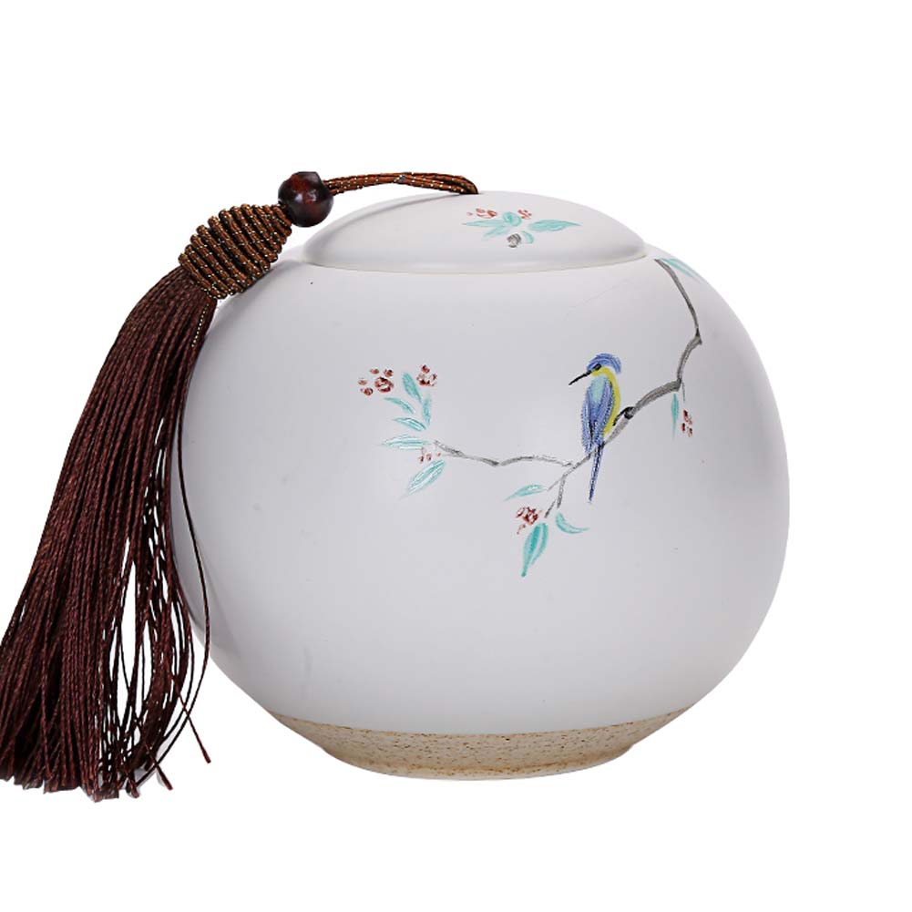 Picture of Panda Superstore KS-HOM3744111-ALAN00565 Hand Painted Design Ceramics Coffee Sugar Tea Canister Storage Jar - 007