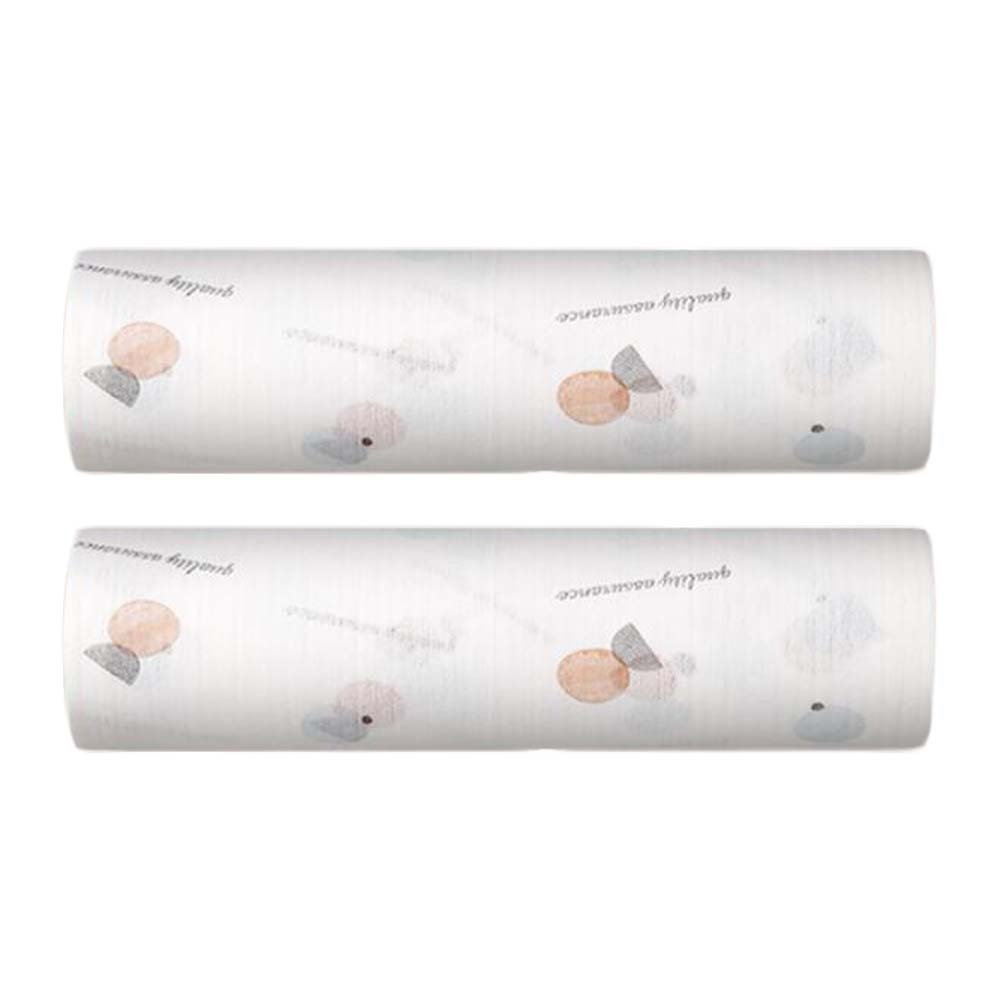 Disposable Kitchen Dish Cleaning Cloths Printed Kitchen Paper Tissue - 2 Rolls -  KD Marco de la cama, KD3682443