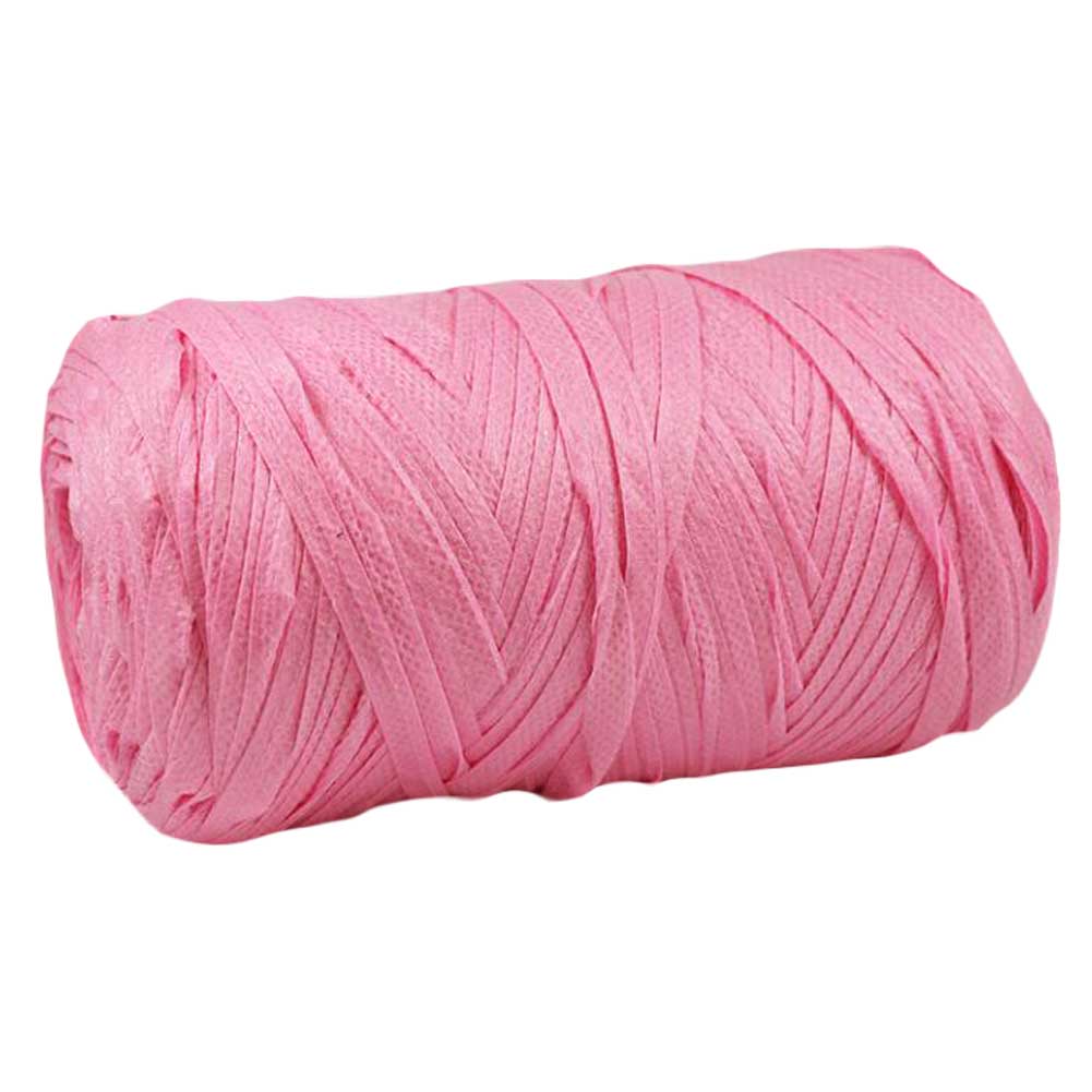 Picture of Panda Superstore PF-HOM262625011-DORIS00648-RP 1 Skein DIY Nylon Crochet Hat Bag Straw Yarn, Pink