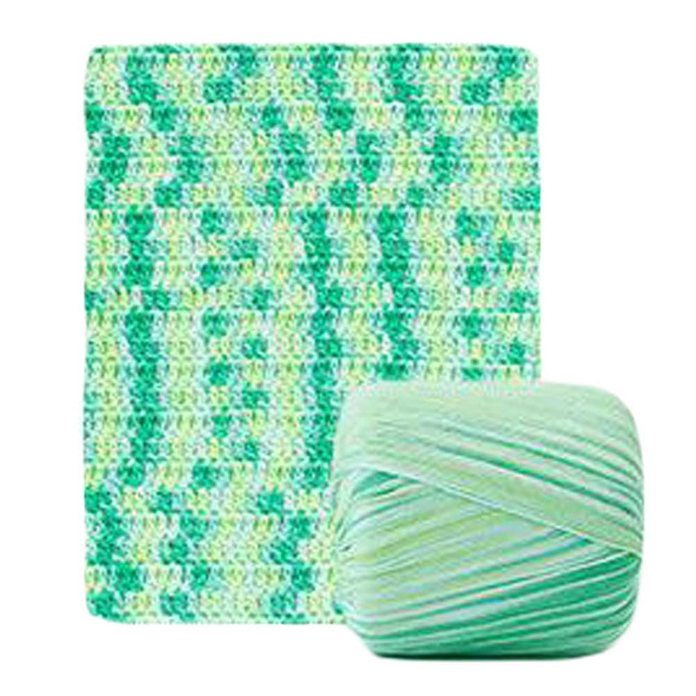 Picture of Panda Superstore PF-HOM262625011-DORIS00674-RP 1 Skein DIY Crochet Handbag Knitting Space Dye Lace Yarn, Green
