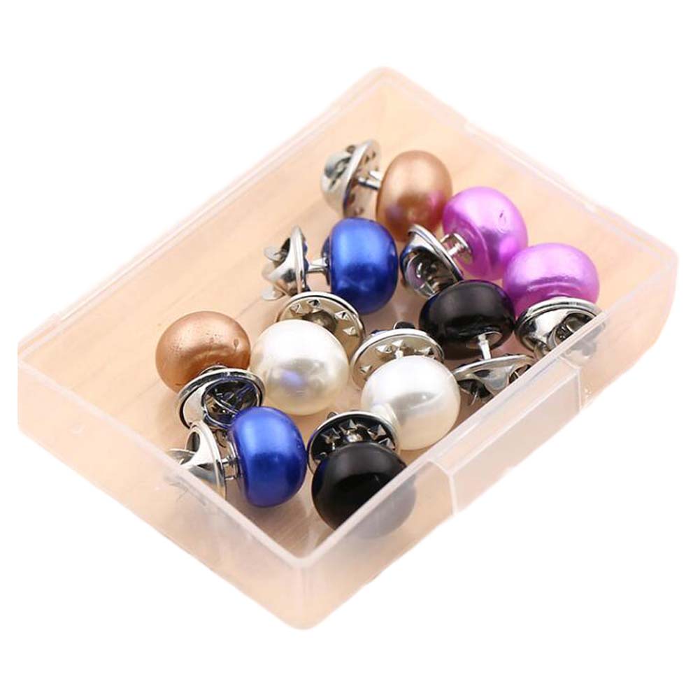 Picture of Panda Superstore PF-HOM13761871-DORIS00238-RP 12 mm Sewing Metal Plastic DIY Cardigan Shirt Button - 10 Piece