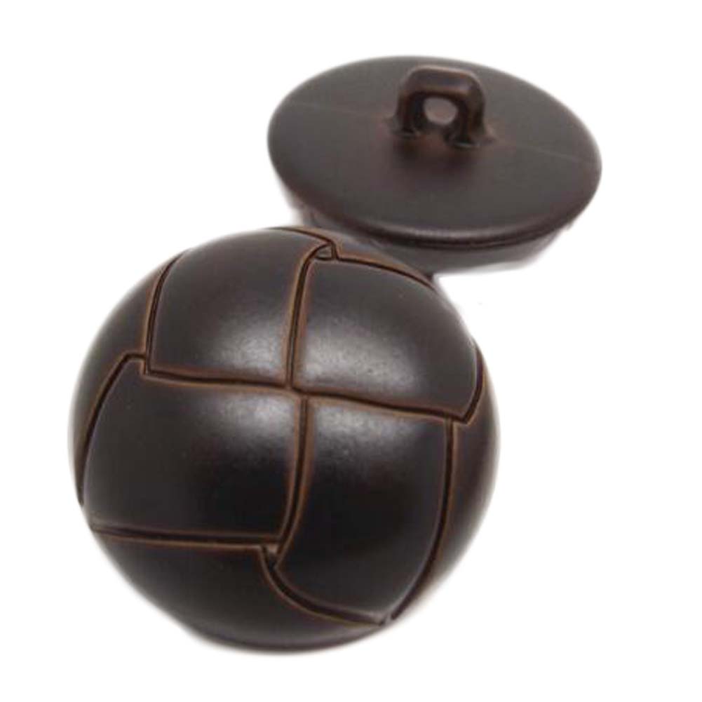 Picture of Panda Superstore PF-HOM13761871-DORIS00242-RP 25 mm Sewing PU Round DIY Craft Coat Jacket Clothing Accessory Button, Coffee - 15 Piece