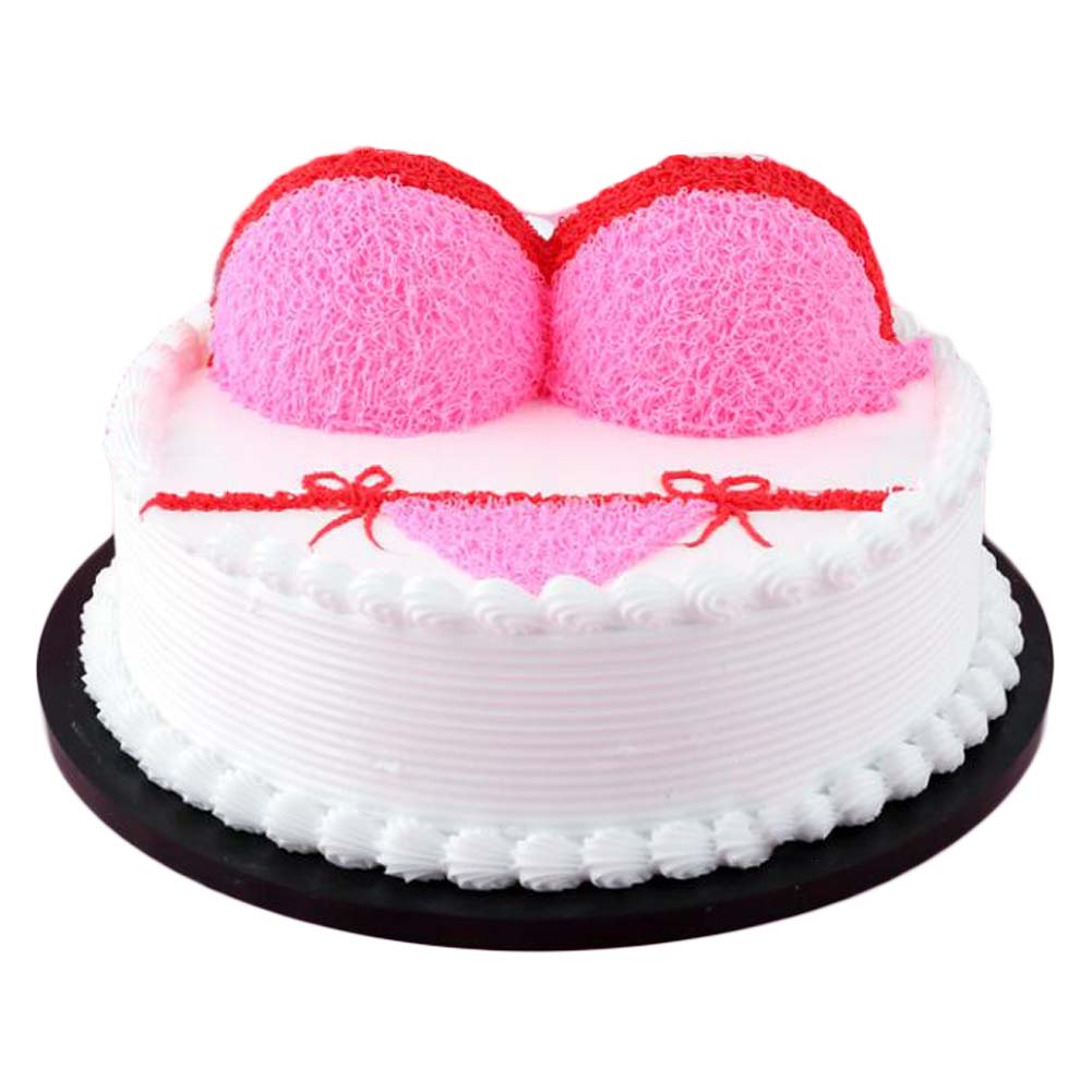 Picture of Panda Superstore PF-HOM10844426011-DORIS00003-RP 10 in. Artificial Cake Erotic Bra Underwear Adult Birthday Cake Replica Prop Party Decoration, Pink Bikini