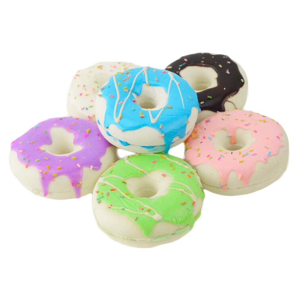 Picture of Panda Superstore PF-HOM10844426011-DORIS00811-RP Fake Donuts Simulation Cakes Artificial Food Cake Home Bakery Decor Kitchen Toy Decor Replica Prop - 6 Piece
