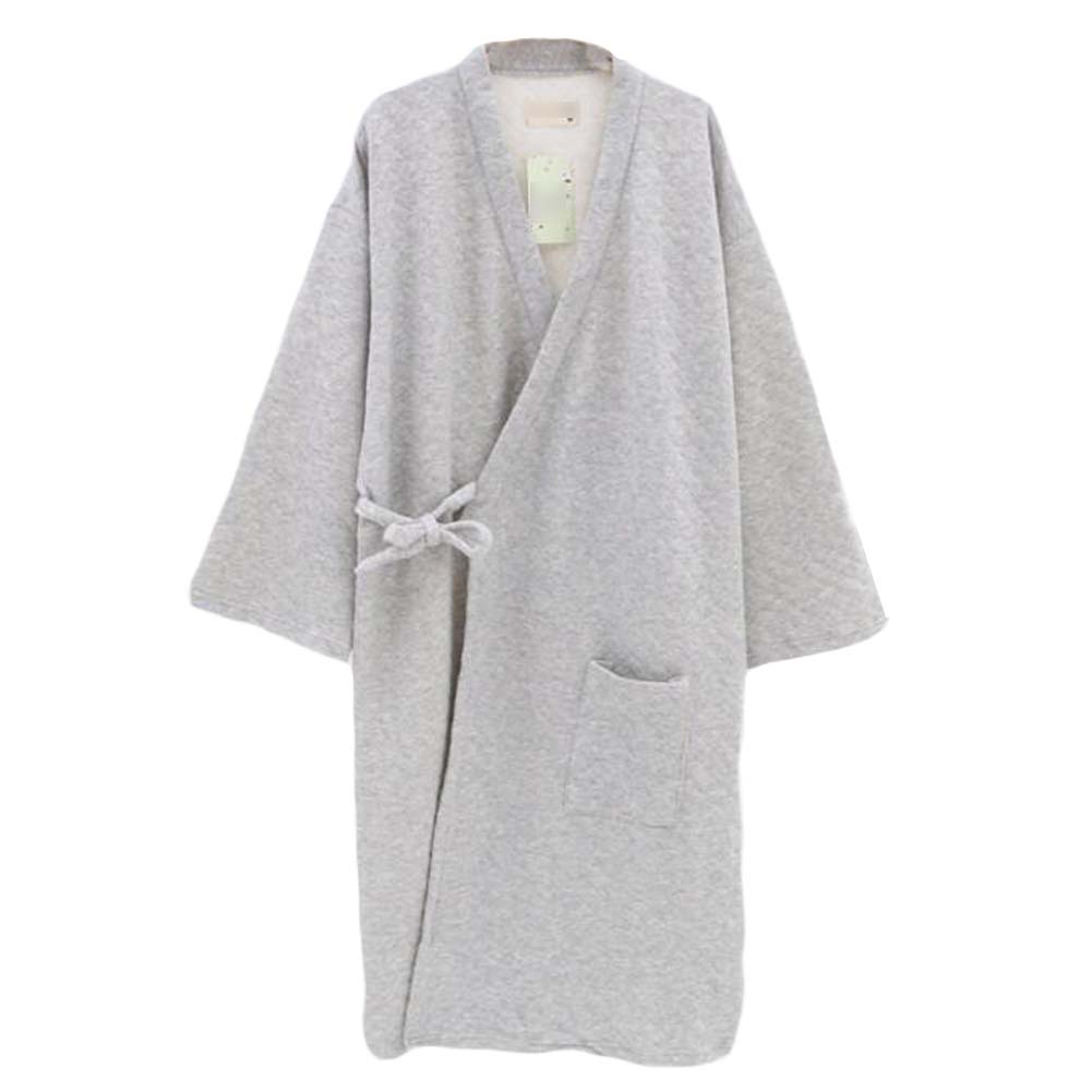 Japanese Style Nightgown Mens Autumn Winter Cotton Kimono Pajamas Bathrobe, Gray -  Accoutermentpertrechos, AC3138562