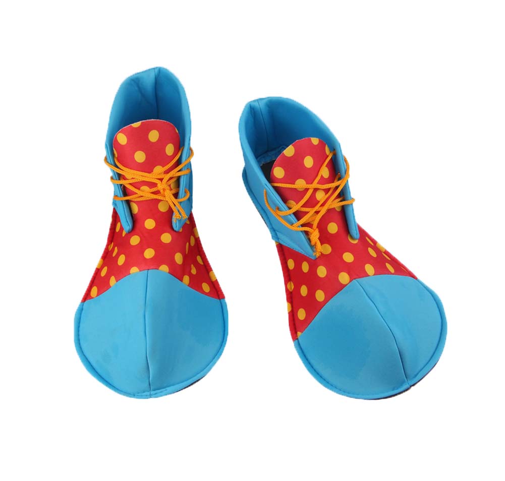 Picture of Panda Superstore PL-CLO2229583011-KELLY01153-RP Cloth Clown Pretend Games Shoes for Adults Party Clown Costume&#44; Blue & Red