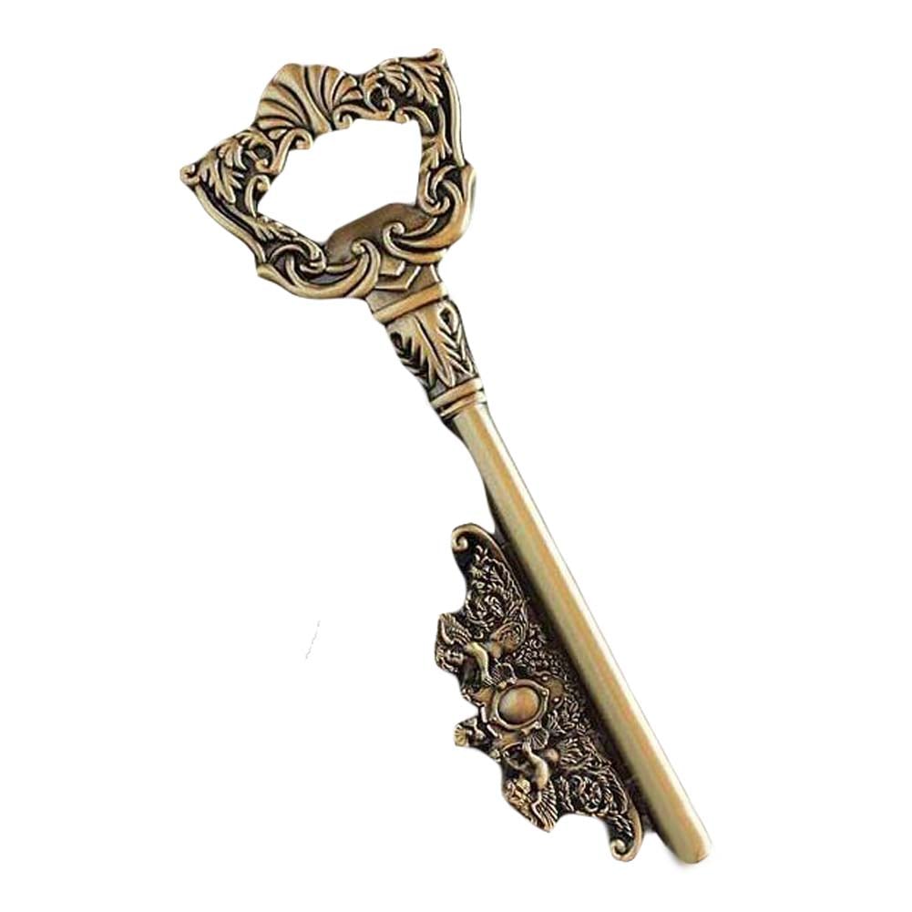 Picture of Panda Superstore PS-HOM3117953011-DORIS00992 Vintage Key Shape Metal Emboss Style Handcraft Beer Bottle Opener