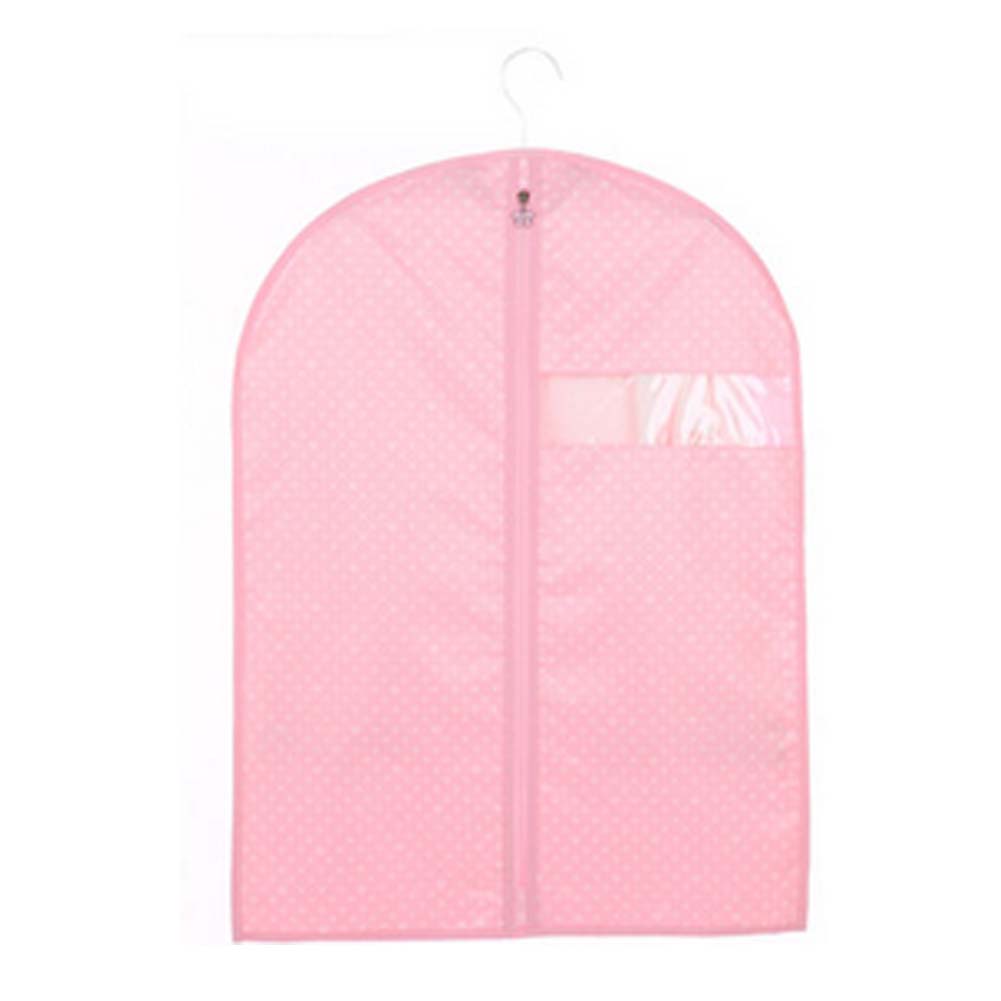 Picture of Panda Superstore PS-HOM16353501-SUE00979 Dust Proof Reusable Garment Clothes Zipped Fashion Storage Suit Bag, Pink