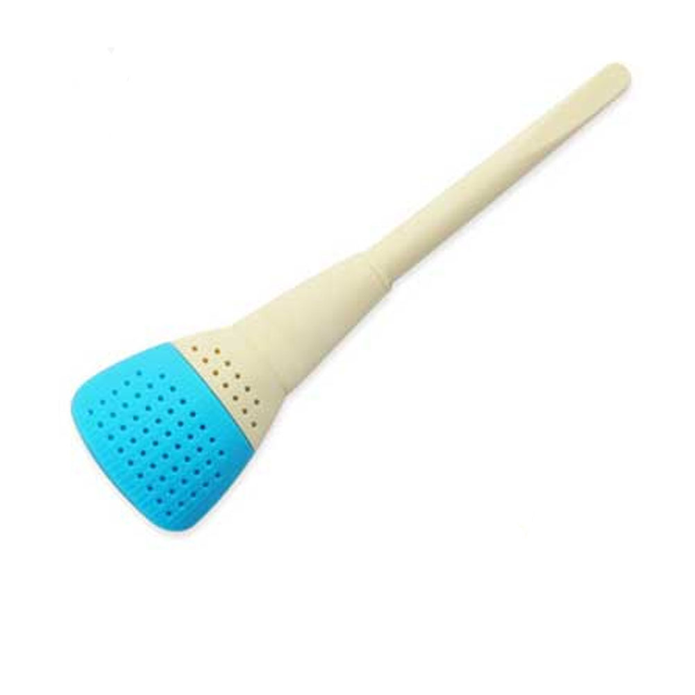 Picture of Panda Superstore PS-HOM3737181-JENNY00447 Brush Shape Silicone Tea Bag&#44; Mesh Strainer & Infuser - Blue