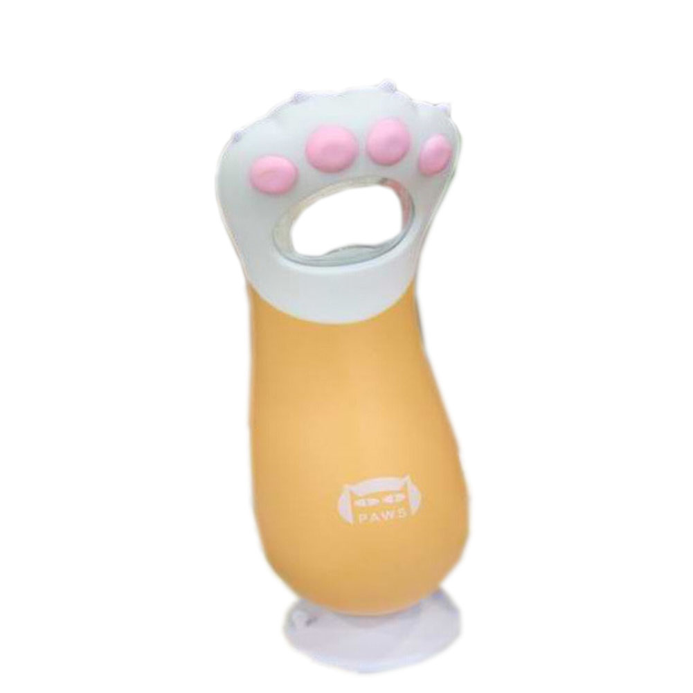 Picture of Panda Superstore PS-HOM3117953011-JESSICA01009 Unique Yellow Cat Palm Portable Beer & Soda Bottle Opener, 5.9 x 1.9 in.