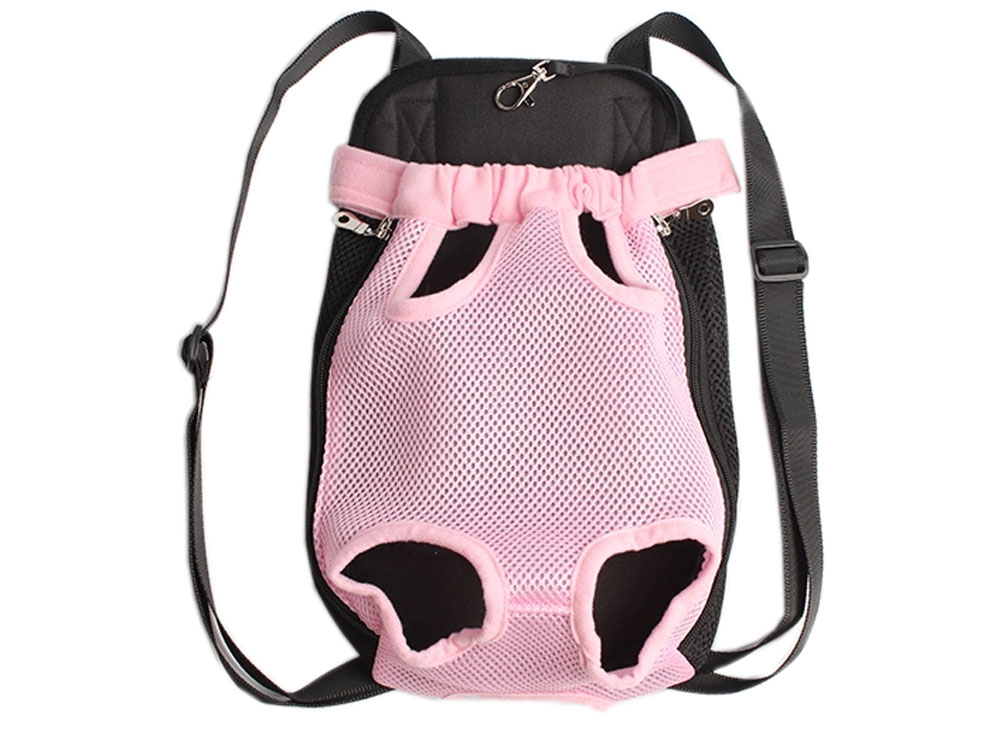 Picture of Panda Superstore PS-PET2975337011-YOUNG01046 50 cm Up to 15 lbs Portable Chest Carrier Backpack Bag for Dogs&#44; Pink