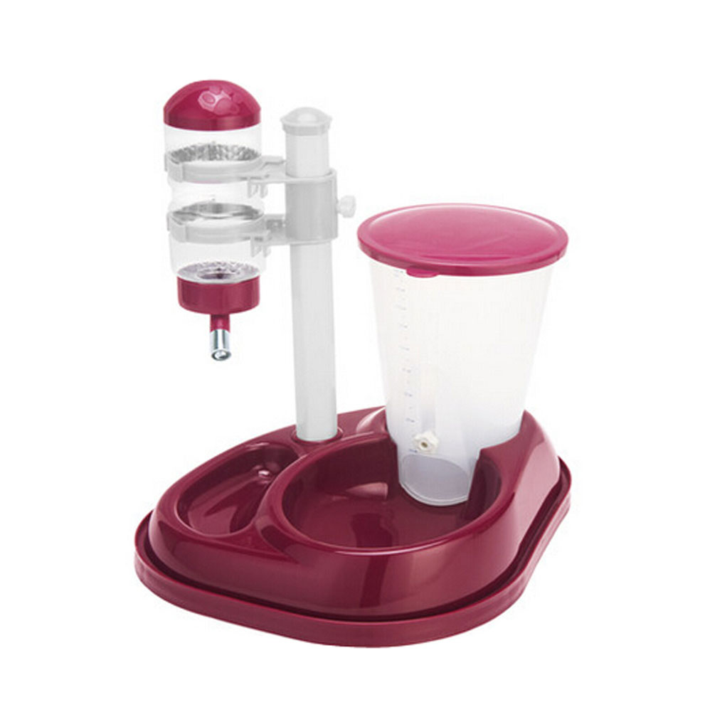 Picture of Panda Superstore PS-PET2975358011-ALAN02244 Automatic Dog Drinking Device Pet Water Bottle Feeder&#44; Red