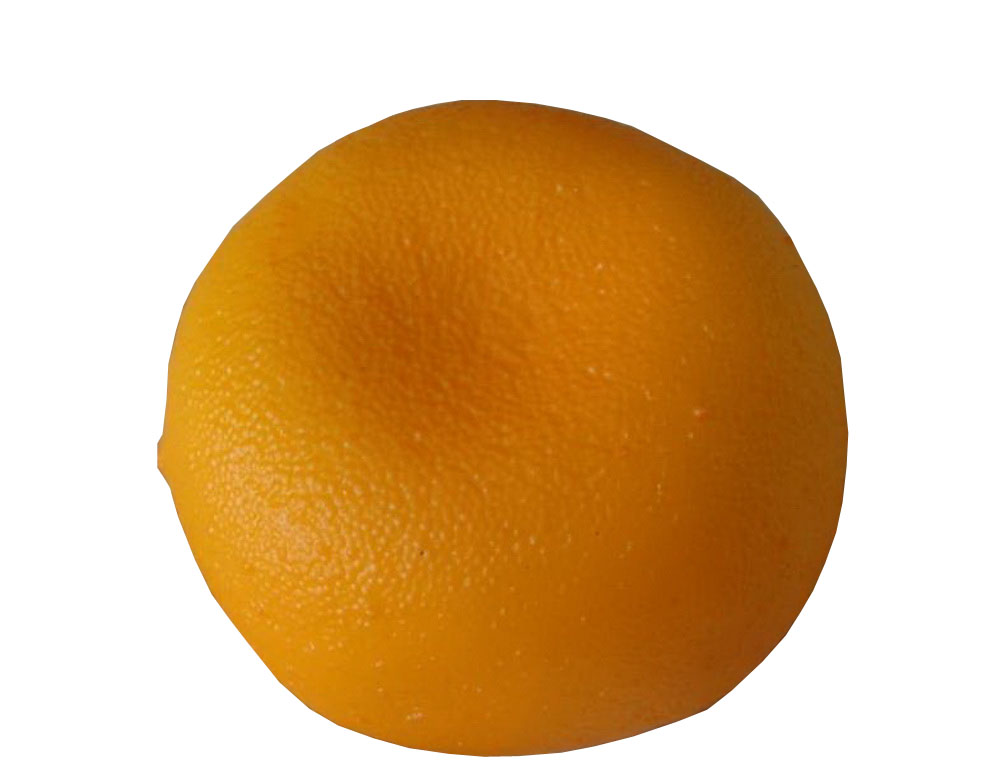 Realistic Artificial Kitchen Table Decoration Orange Fruit, Orange - 3.1 in. - Set of 4