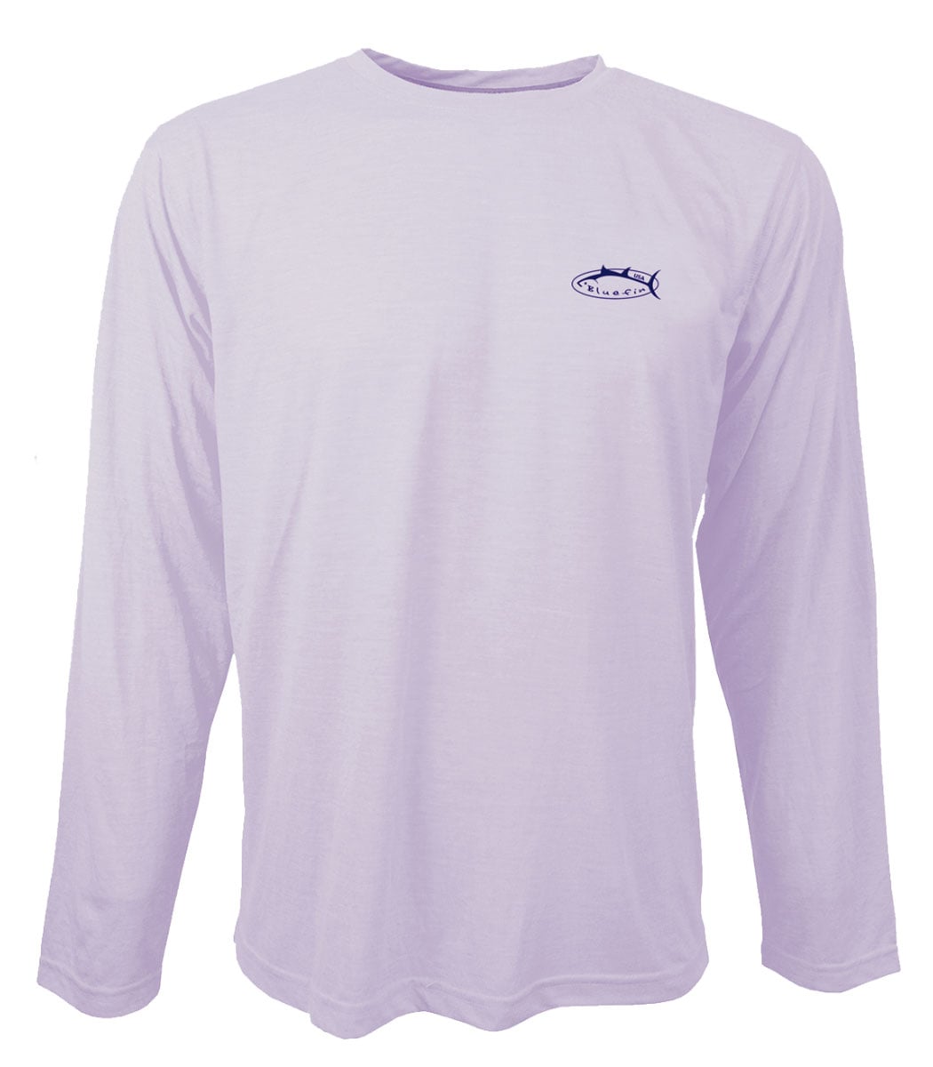 TTBLANK-LI-2X Long Sleeve Tech T-Shirt, Lilac - 2XL