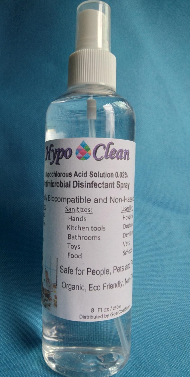 Hypochlorous Acid Solution 0.02% protective Disinfectant Spray