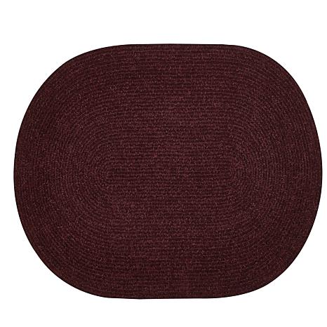 Picture of Better Trends BRCR26BU 2 x 6 in. Chenille Reversible Rug - Burgundy