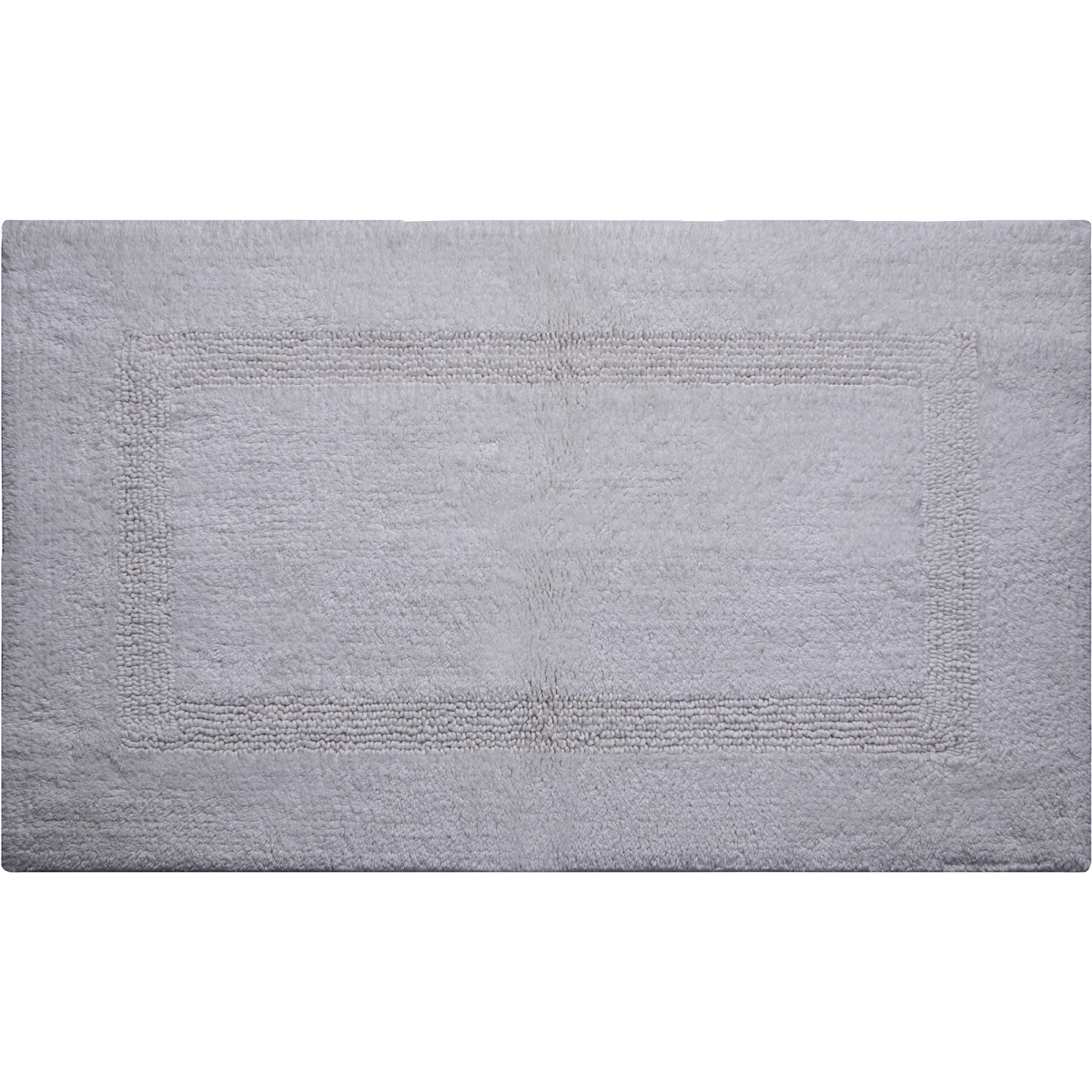 Picture of Better Trends BALU1724GR 17 x 24 in. Lux Reversible Bath Rug, Grey - Set of 2