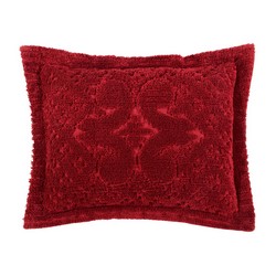 Picture of Better Trends SHAS2127BU Ashton Cotton Pillow Sham&#44; Burgundy - Standard Size