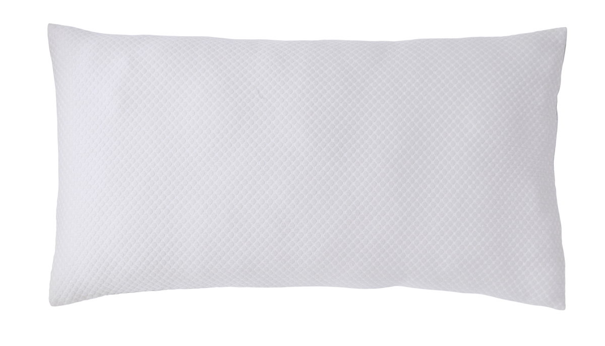 Picture of Better Trends SHMA2036WH Sophia Cotton Pillow Sham&#44; White - King Size