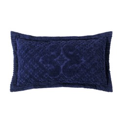 Picture of Better Trends SHAS2036NV Ashton Cotton Pillow Sham&#44; Navy - King Size
