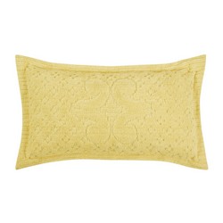 Picture of Better Trends SHAS2036YE Ashton Cotton Pillow Sham&#44; Yellow - King Size