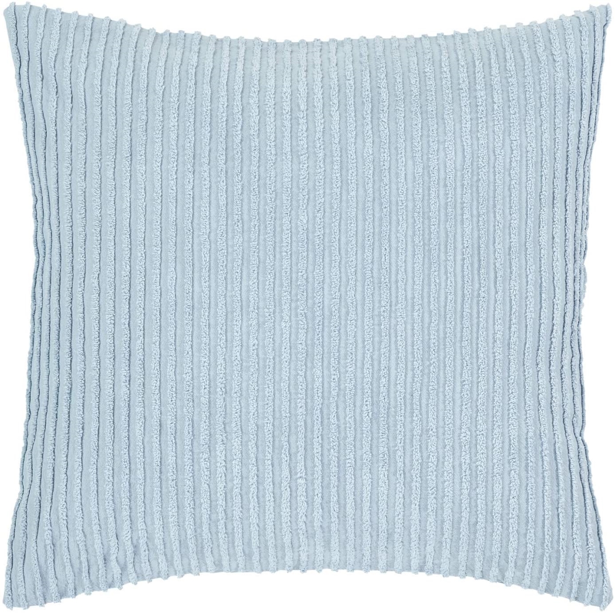 Picture of Better Trends SHASP2626BL Jullian Collection Super Soft & Light Weight Bold Stripes Euro Sham&#44; Blue