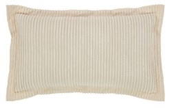Picture of Better Trends SHASP2036IV Jullian Cotton Pillow Sham, Ivory - King Size