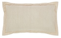 Picture of Better Trends SHASP2036IV Jullian Cotton Pillow Sham, Ivory - King Size