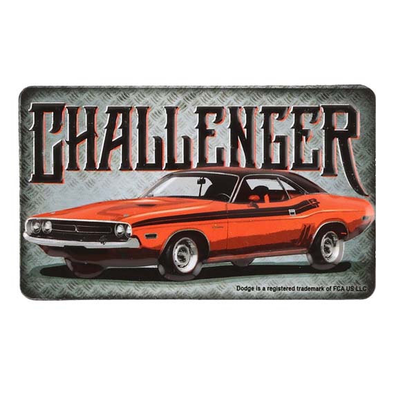 Picture of Dodge 90146422-S Challenger Embossed Tin Magnet