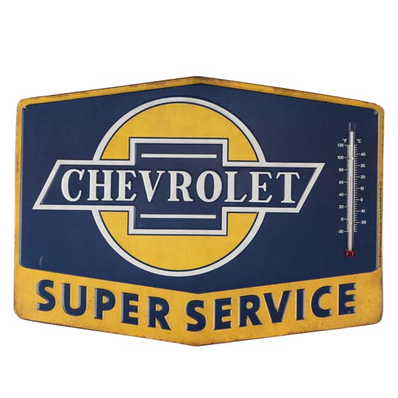 Picture of Chevrolet 90150963-S Embossed Tin Thermometer
