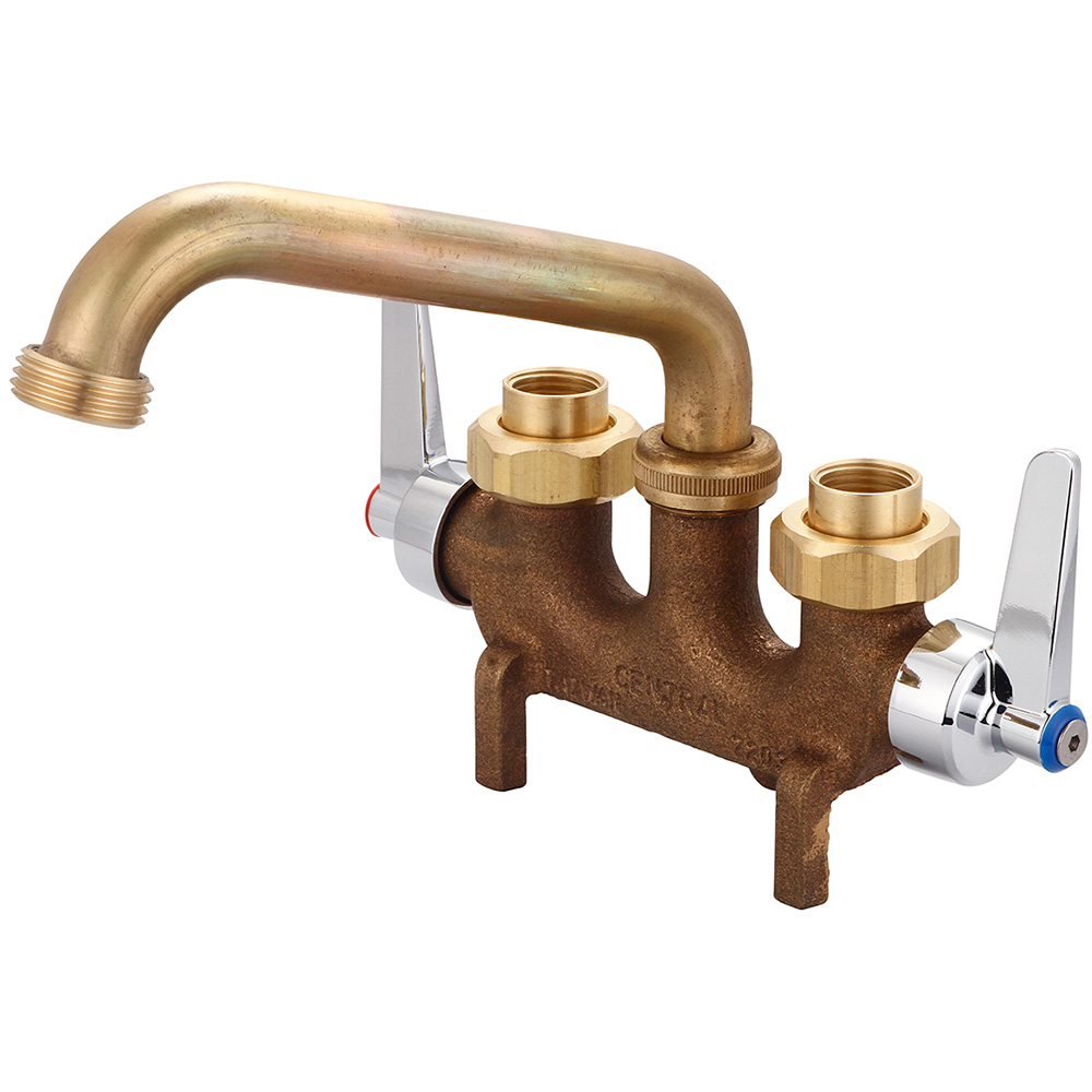 Picture of Central Brass 0465-LE Two Handle Laundry Faucet - Rough Brass