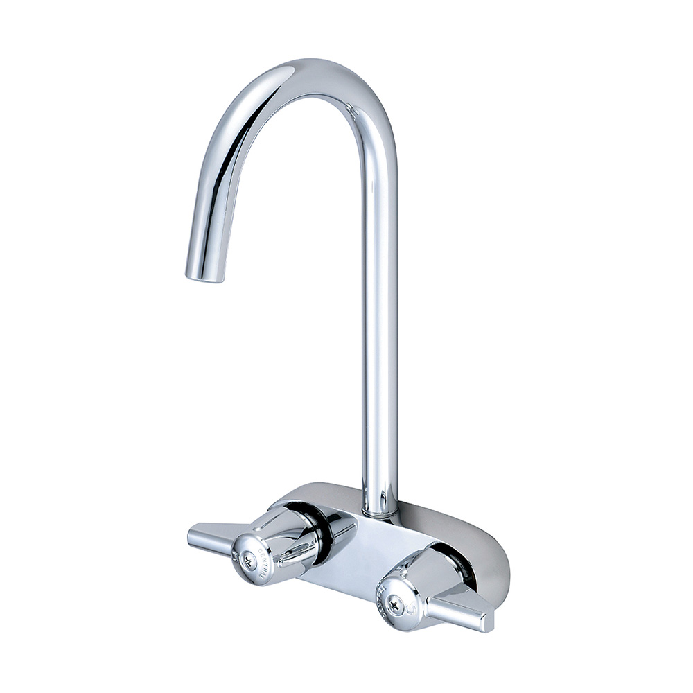 Picture of Central Brass 0209 4.25 in. Two Handle Leg Tub Faucet - Polished Chrome