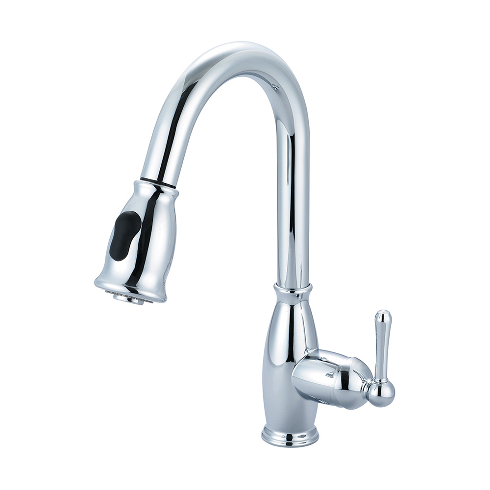 Picture of Accent K-5040 Accent Single Handle Pull-Down Kitchen Faucet - Chrome
