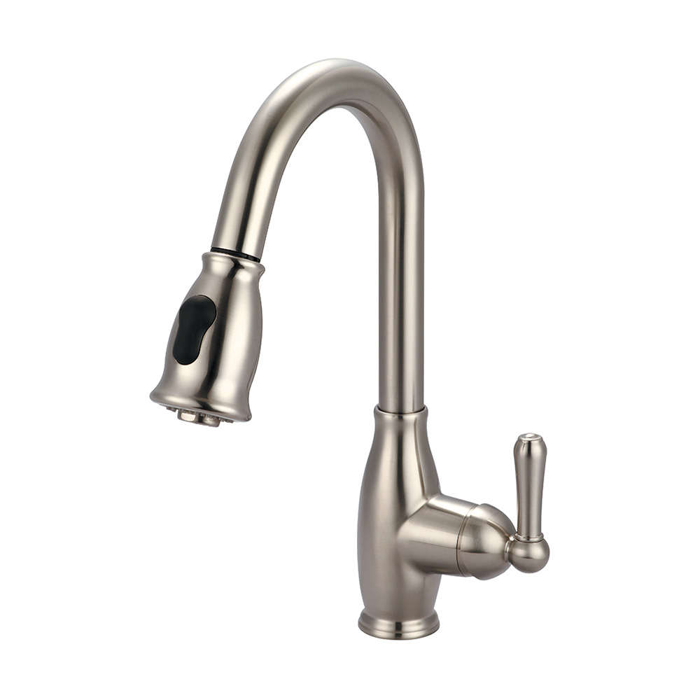 Picture of Accent K-5040-BN Accent Single Handle Pull-Down Kitchen Faucet - Brushed Nickel