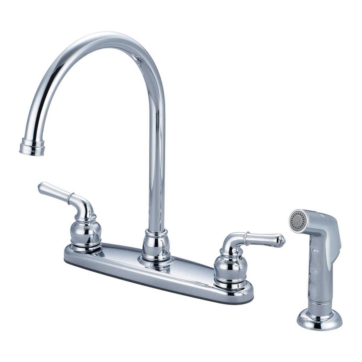 Picture of Accent K-5342 Two Handle Kitchen Faucet - Chrome