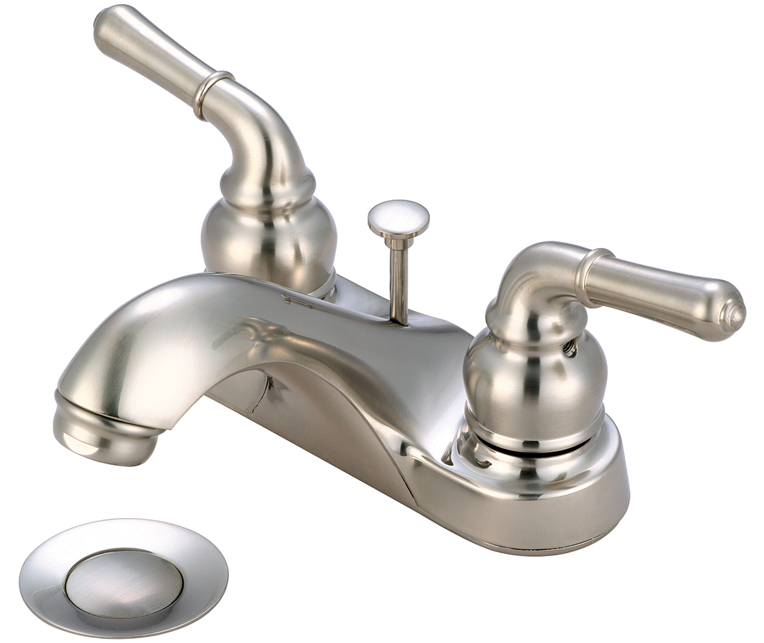 Picture of Accent L-7240-BN Two Handle Lavatory Faucet - Brushed Nickel