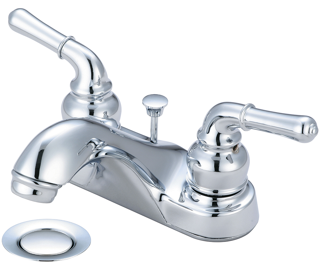 Picture of Accent L-7242-BN Two Handle Lavatory Faucet - Brushed Nickel