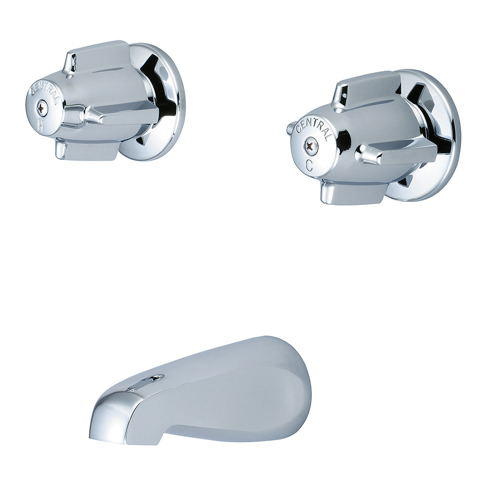 Picture of Central Brass 0808-Z Two Handle Tub Set - Polished Chrome
