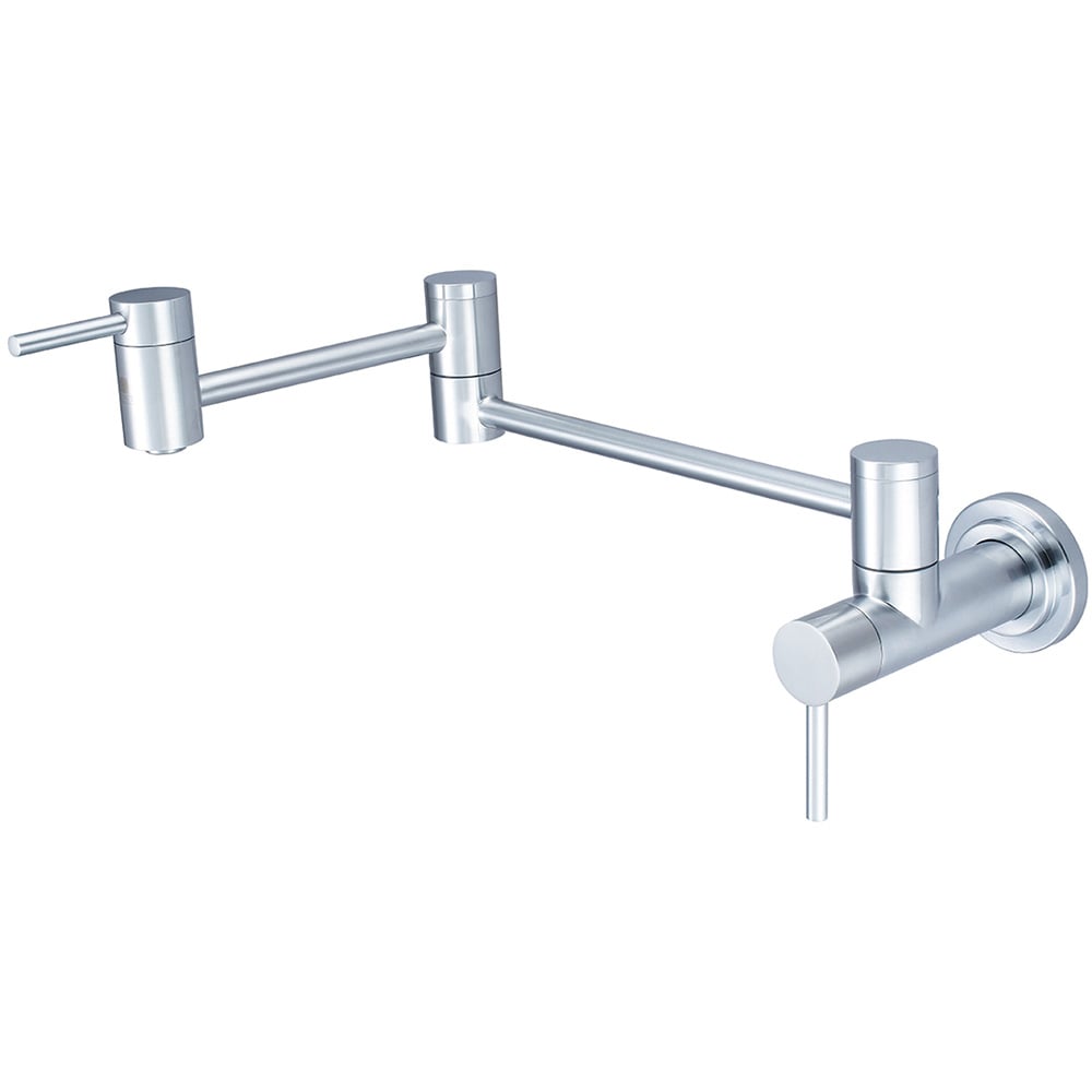 Wall Mount Pot Filler - Stainless Steel