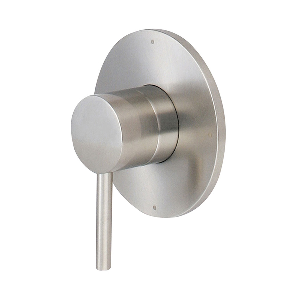 Single Handle Diverter Trim Set, Wallmount, Brushed Nickel, Weight: 1.48