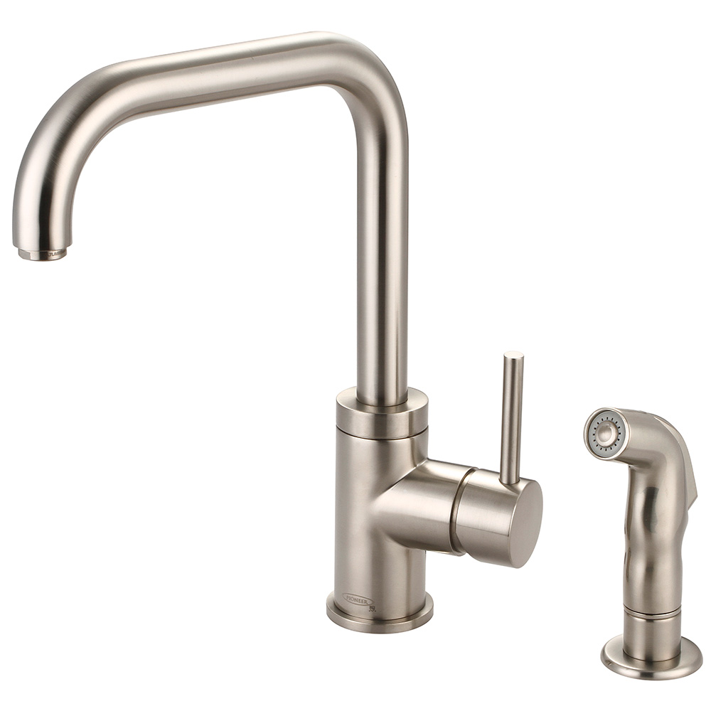 Picture of Motegi 2MT182H-BN 8 in. Single Handle Kitchen Faucet - Brushed Nickel
