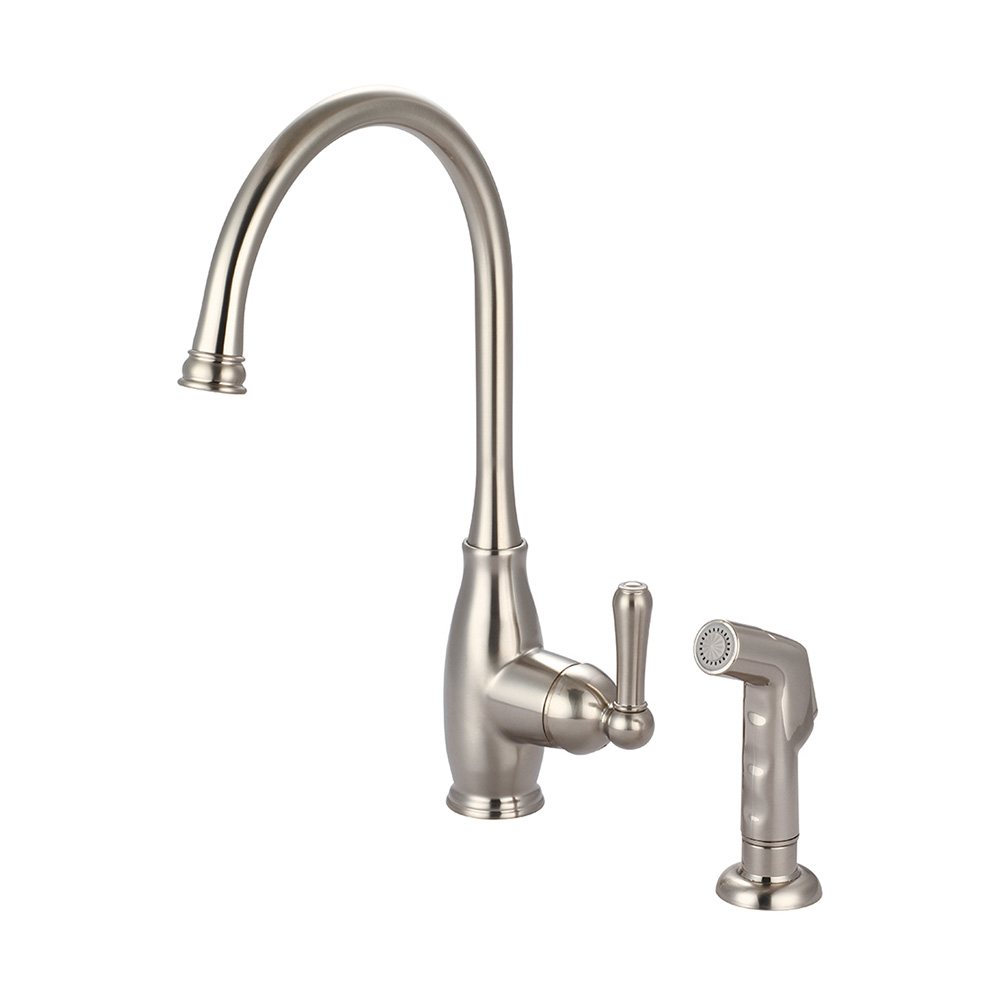 Picture of Accent K-5441-BN Single Handle Kitchen Faucet - Brushed Nickel