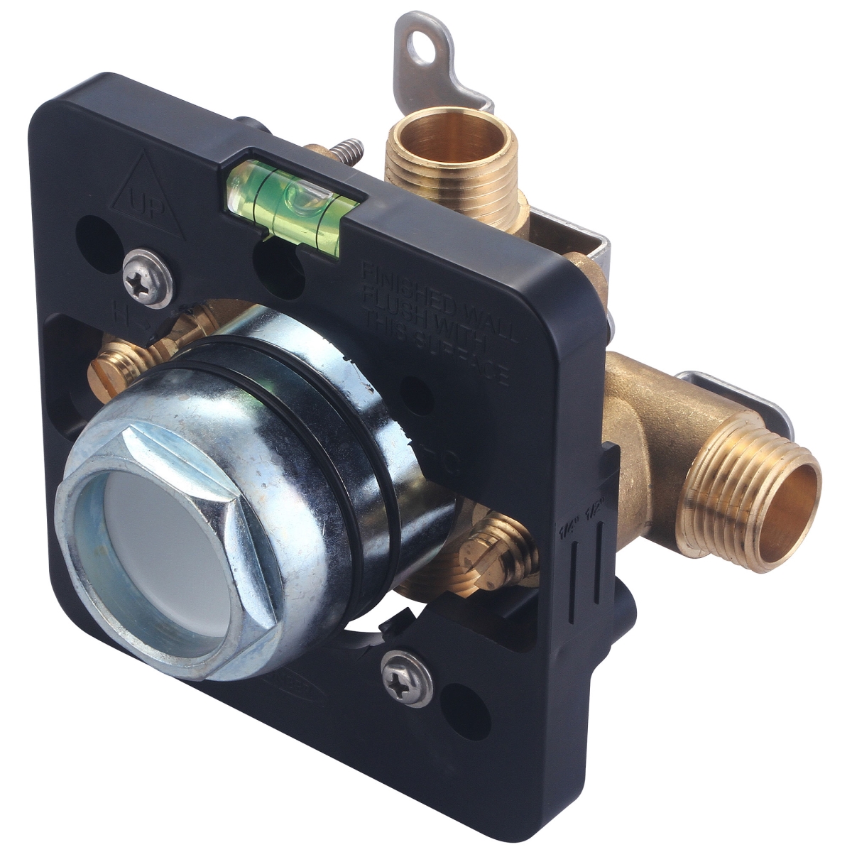V-2300B Single Handle Tub & Shower Pressure Balancing Valve, Rough Brass