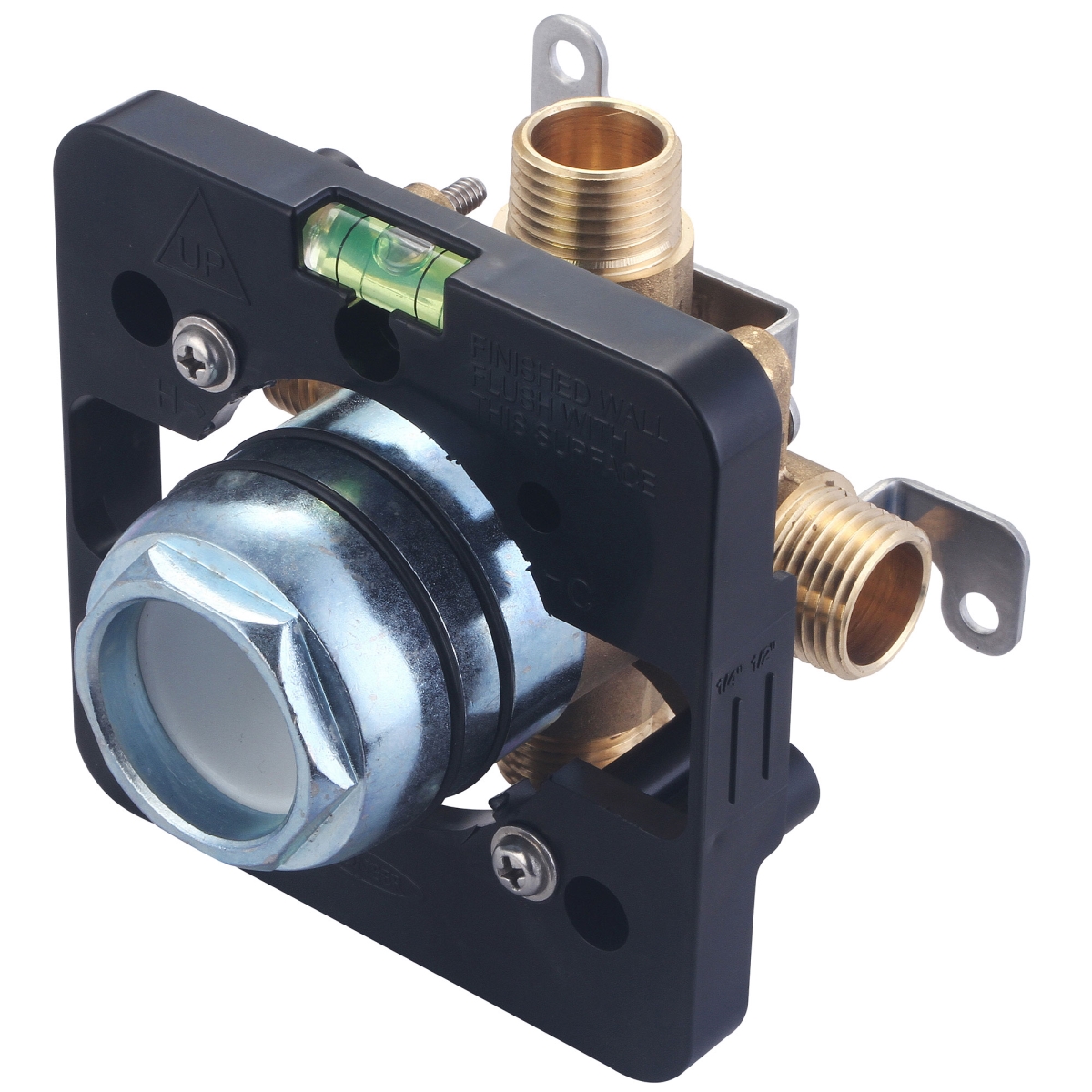 V-2400B Single Handle Tub & Shower Pressure Balancing Valve, Rough Brass
